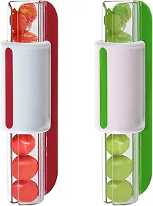 Tomato Slicer Multi-Function Grape Cutter Small Fruit Cutter Grape Kitchen Accessories Cake Decoration Tool Fruit Slicer (Red)